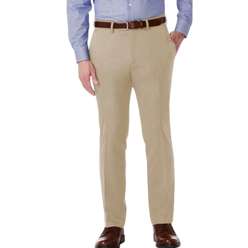 NWT Kenneth Cole Reaction Urban Heather Slim Fit Men's Dress Pants, 33 x 32